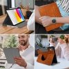 TECH-PROTECT FLEECE – Etui do iPad 10.9 (10. gen. 2022) / 11 (A16, 11. gen. 2025) – Brązowe